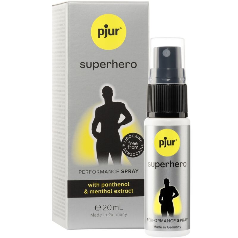 PJUR - SUPERHERO PERFORMANCE RITARDANTE SPRAY 20 ML - PJUR | Lingerie Harness Boutique
