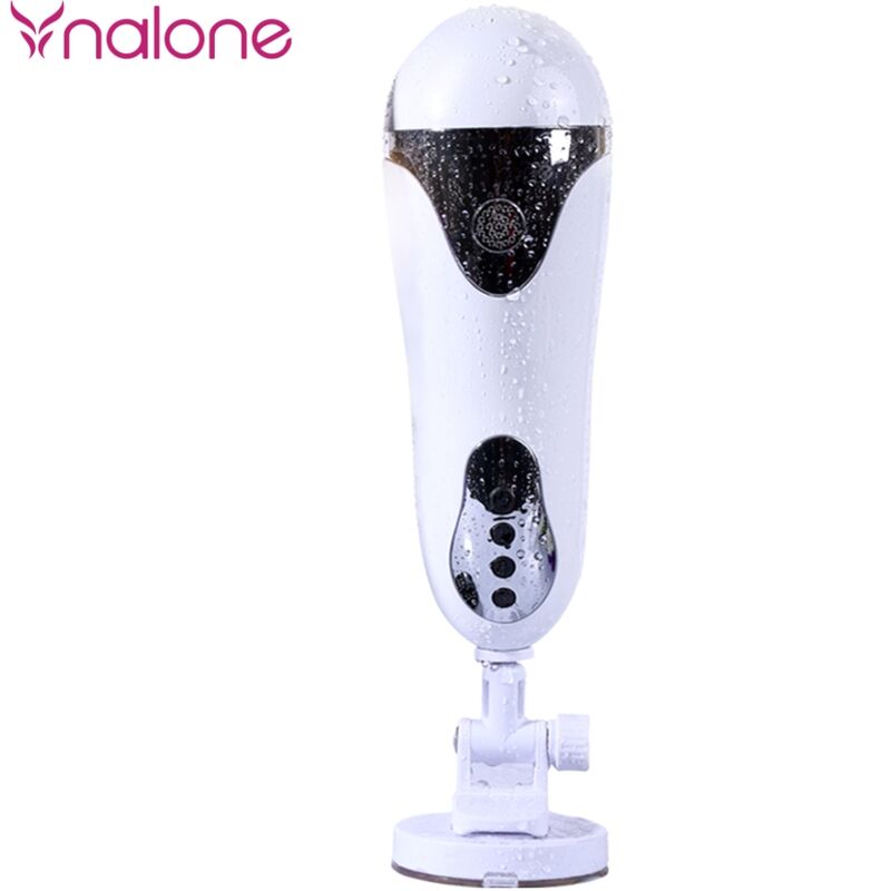 NALONE - MAGICIAN MASTURBATOR CON VIBRAZIONE BIANCA - NALONE | Lingerie Harness Boutique