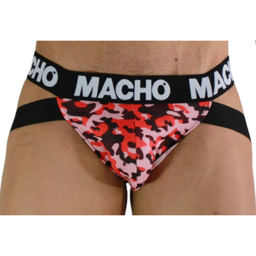 MACHO - MX28MV JOCK VERDE MILITARE S - MACHO UNDERWEAR | Lingerie Harness Boutique