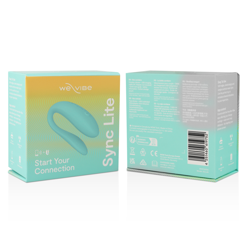 WE-VIBE - SYNC LITE STIMOLATORE CLITORIDE TURCHESE - WE-VIBE | Lingerie Harness Boutique