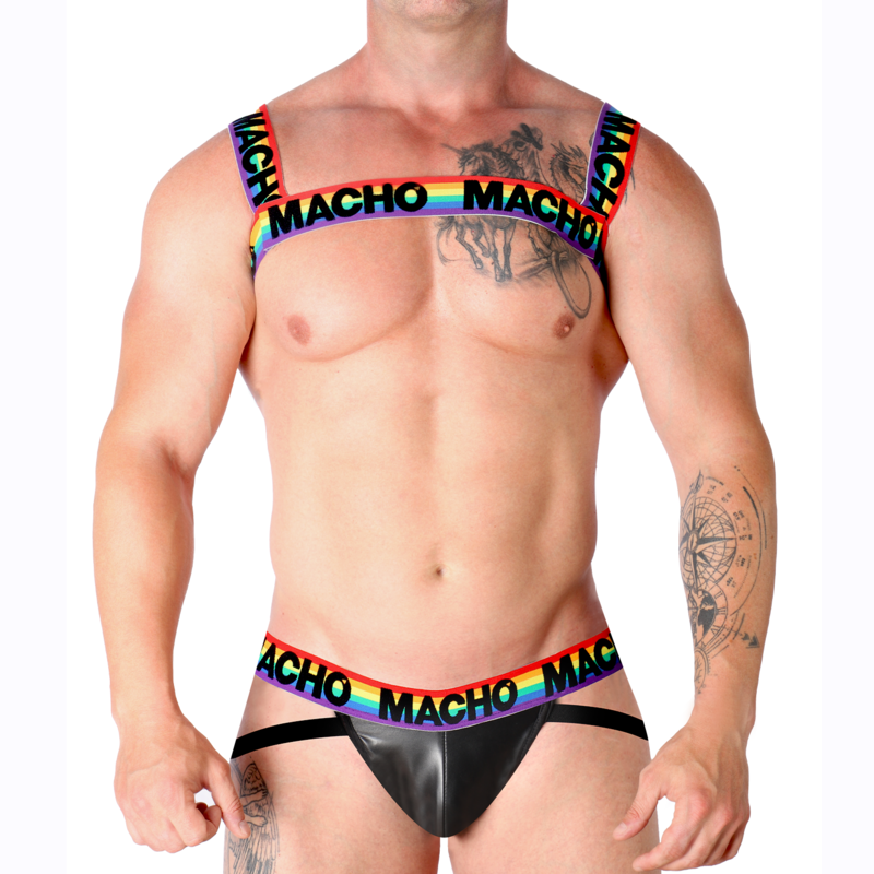 MACHO - CABLAGGIO DOPPIO PRIDE LIMITED - MACHO UNDERWEAR | Lingerie Harness Boutique