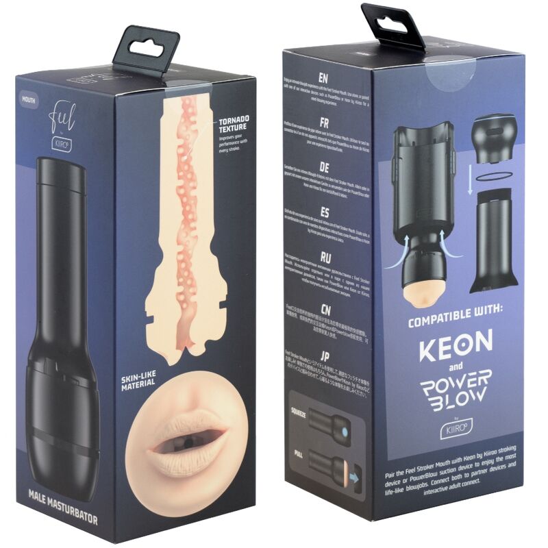 KIIROO - FEEL KIIROO MASTURBATORE DELLA BOCCA - KIIROO | Lingerie Harness Boutique