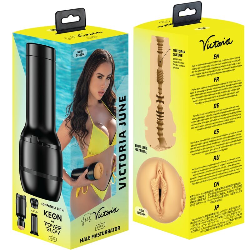 KIIROO - FEEL VICTORIA JUNE MASTURBATORE - KIIROO | Lingerie Harness Boutique