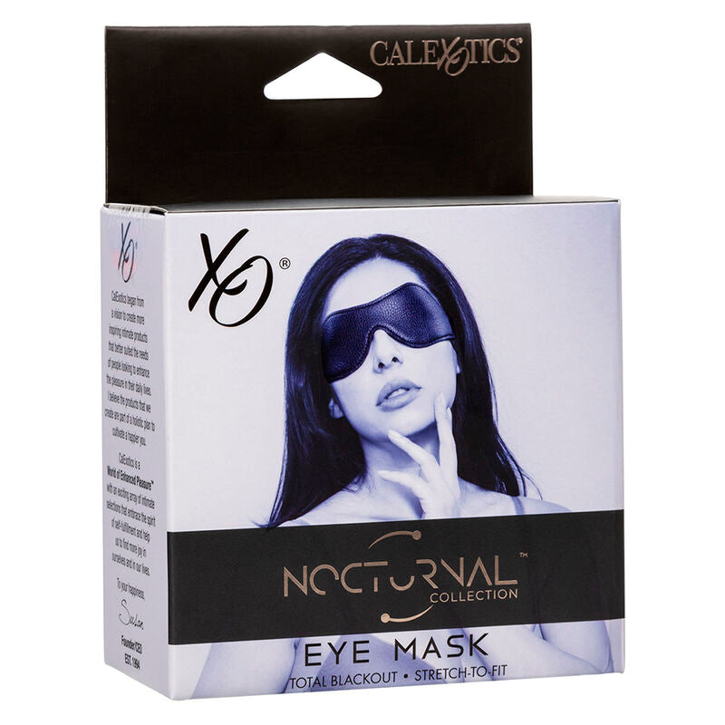 CALEXOTICS - NOCTURNAL MASCHERA IN PVC PELLE NERA - CALEXOTICS | Lingerie Harness Boutique