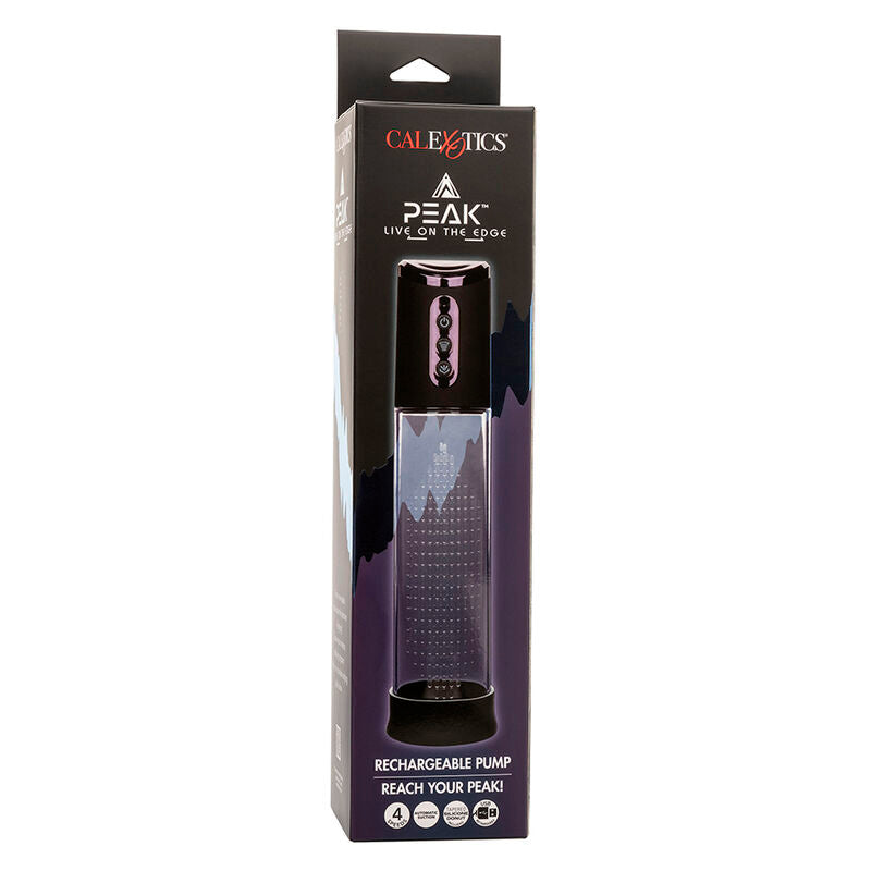 CALEXOTICS - POMPA DI ASPIRAZIONE PEAK A 4 VELOCITÀ NERA - CALEXOTICS | Lingerie Harness Boutique