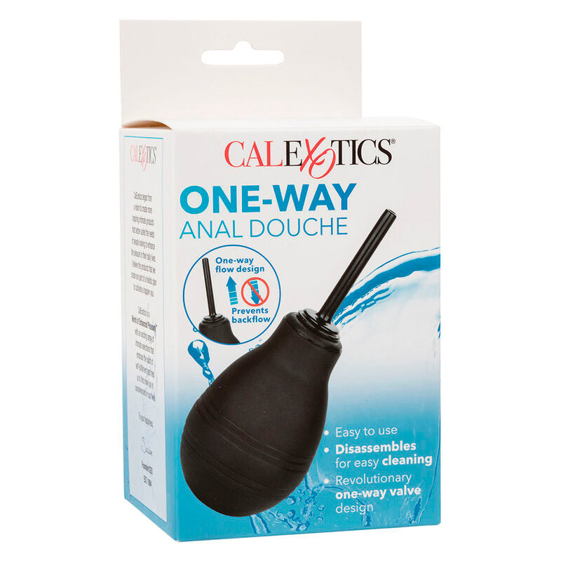 CALEXOTICS - ONE WAY DOCCIA ANALE NERA - CALEXOTICS | Lingerie Harness Boutique