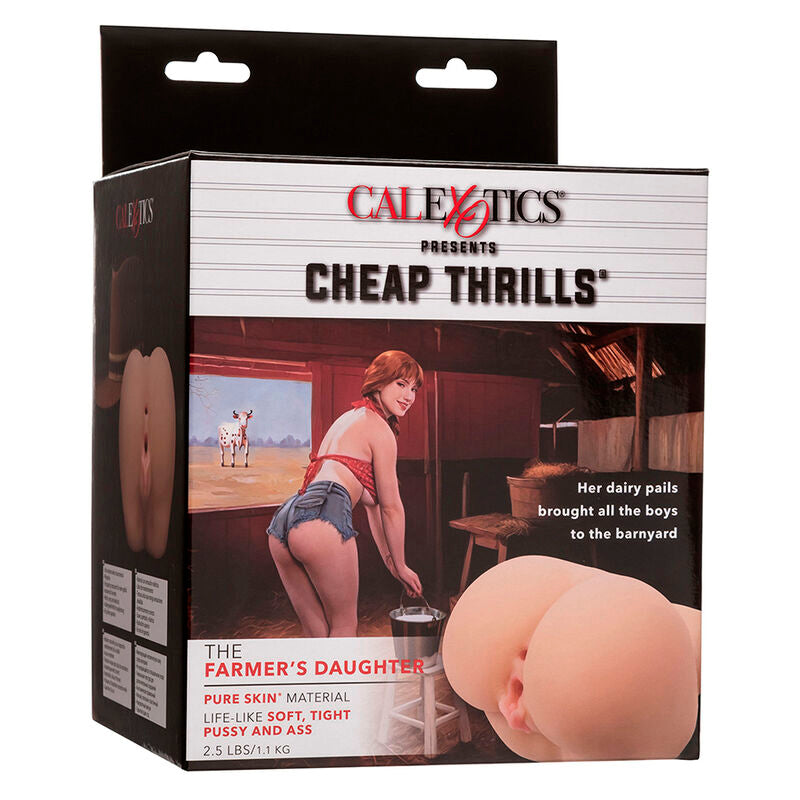 CALEXOTICS - LA FIGLIA DEL CONTADINO DOPPIO MASTURBATORE REALISTICO CARNE - CALEXOTICS | Lingerie Harness Boutique