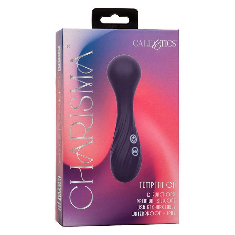 CALEXOTICS - CHARISMA TEMPTATION MASSAGGIATORE 12 FUNZIONI VIOLA - CALEXOTICS | Lingerie Harness Boutique