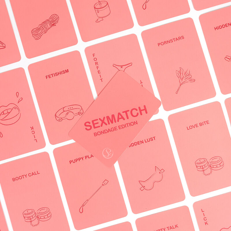 SECRETPLAY - GIOCO SEXMATCH BONDAGE EDITION - SECRETPLAY 100% GAMES | Lingerie Harness Boutique
