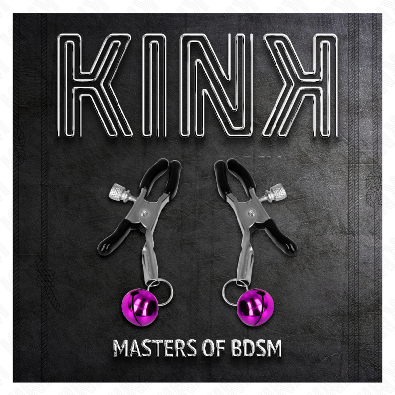 KINK - PINZA PER CAPEZZA SINGOLA VIOLA 6 CM - KINK COLLAR & GAG | Lingerie Harness Boutique