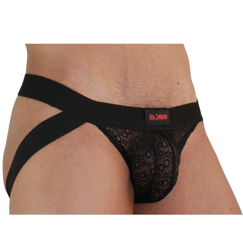 BURN - 005 JOCK LINGERIE NERO XL - BURN | Lingerie Harness Boutique