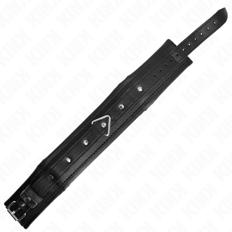 KINK - COLLANA CON CINTURINO IN SIMILPELLE SPUGNA MODELLO 1 REGOLABILE 37-54 CM X 3 CM - KINK COLLAR & GAG | Lingerie Harness Boutique