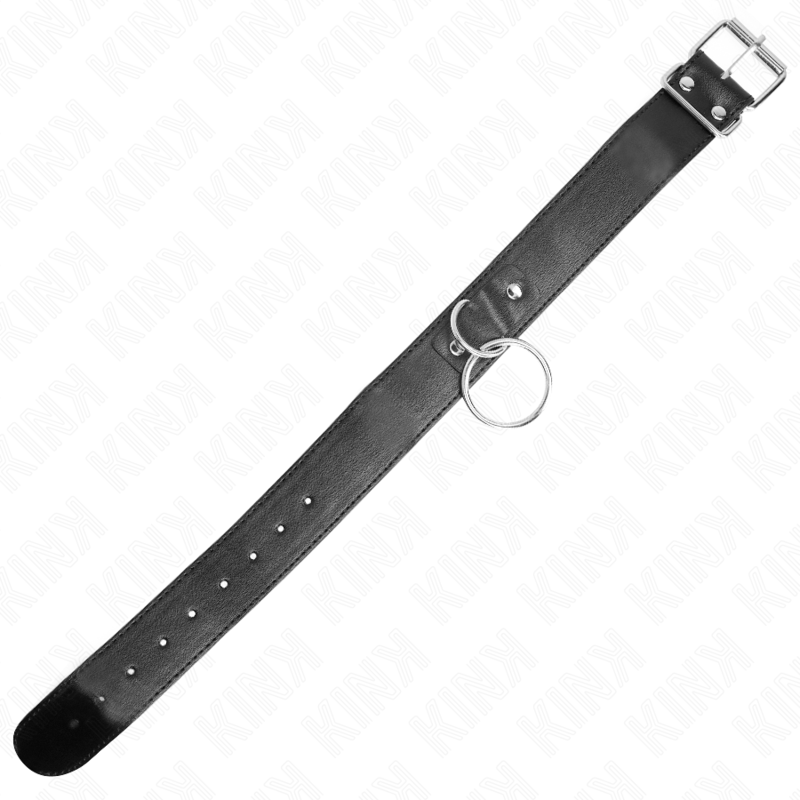 KINK - COLLARE MODELLO BASE CON GUINZAGLIO MODELLO 4 REGOLABILE 36-43 CM - KINK COLLAR & GAG | Lingerie Harness Boutique