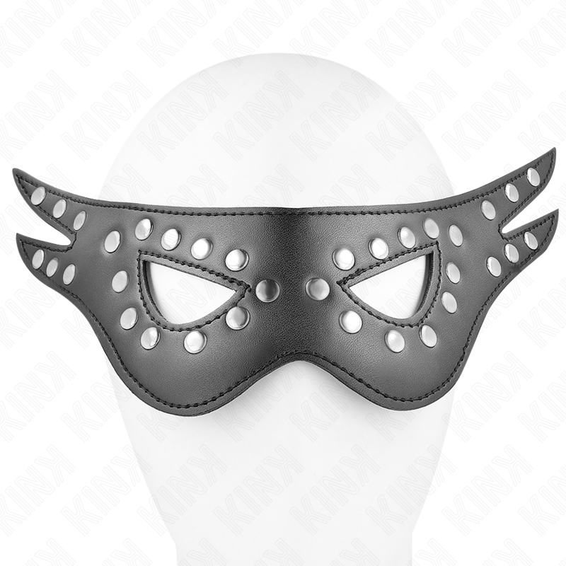 KINK - MASCHERA SEXY IN SIMILPELLE MODELLO 1 27 x 13 CM - KINK MASKED ALLURE | Lingerie Harness Boutique
