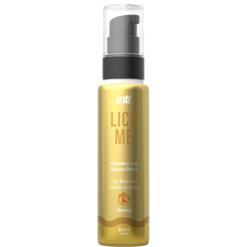 INTT - GEL ALIMENTARE EFFETTO CALORE LICK ME HONEY - INTT LUBRICANTS | Lingerie Harness Boutique