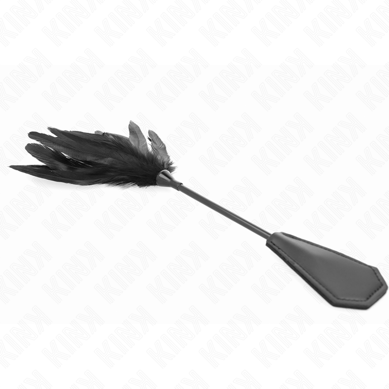 KINK - PIUME SOLLETICO CON VOLANT 48 CM - KINK IMPACT & TOUCH | Lingerie Harness Boutique