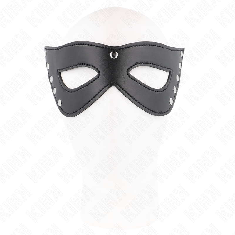 KINK - MASCHERA PER OCCHI 5 RIVETTI 28 x 8 CM - KINK MASKED ALLURE | Lingerie Harness Boutique