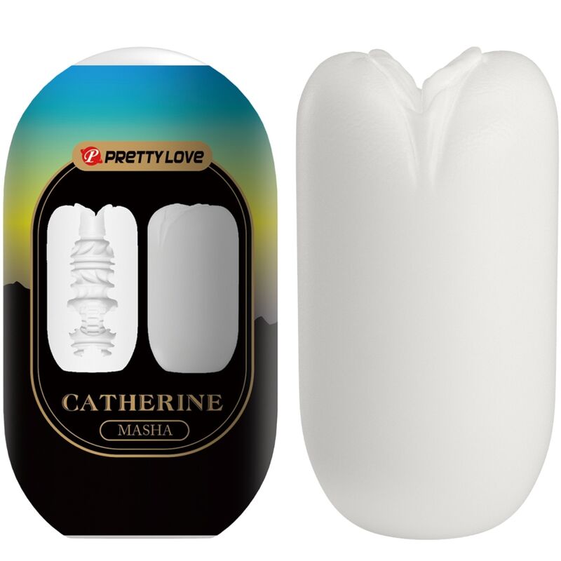 PRETTY LOVE - MASTURBATORE MASCHILE BIANCO MASHA - PRETTY LOVE FLIRTATION | Lingerie Harness Boutique
