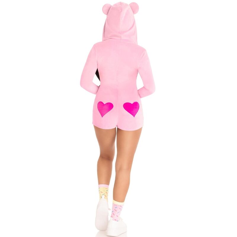 LEG AVENUE - BODY IN VELLUTO ORSETTO ROSA S - LEG AVENUE COSTUMES | Lingerie Harness Boutique