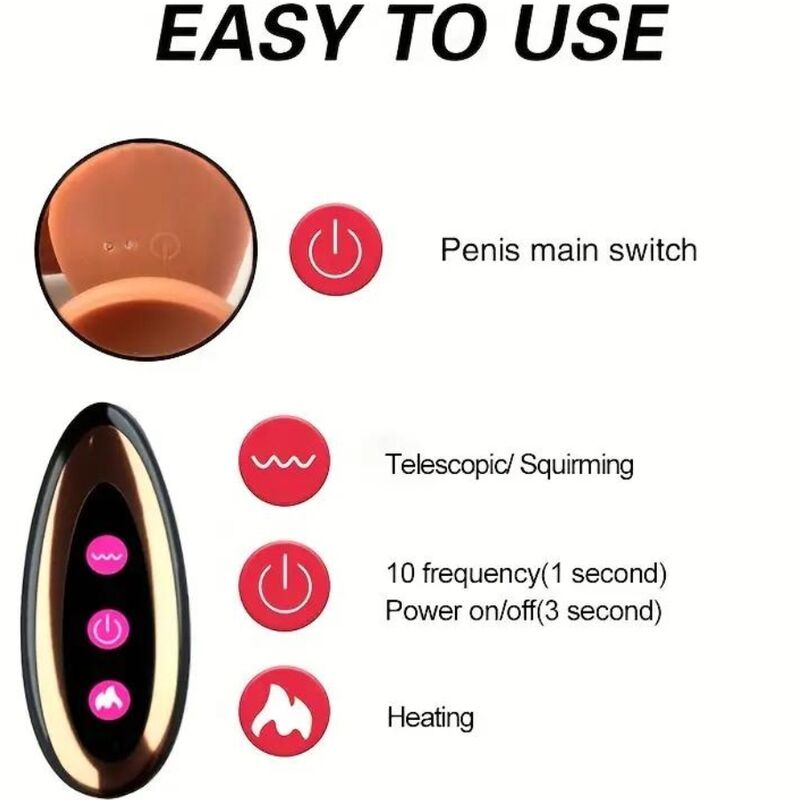 ARMONY - DILDO REALISTICO VIBRANTE RICARICABILE - ARMONY VIBRATORS | Lingerie Harness Boutique