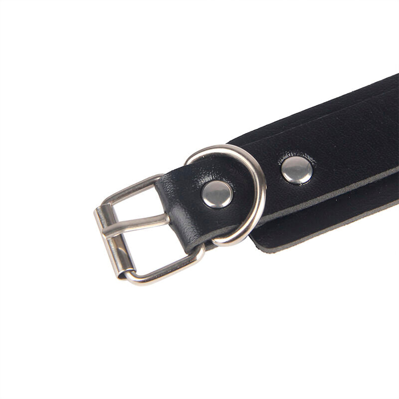 SUBBLIME - 953690 MANETTE CON CINTURA BONDAGE NERE TAGLIA UNICA - SUBBLIME FETISH | Lingerie Harness Boutique