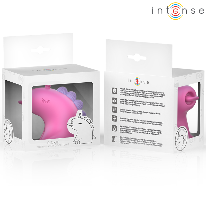 INTENSE - PINKIE STIMOLATORE LINGUALE ROTANTE A 360° - INTENSE FUN | Lingerie Harness Boutique