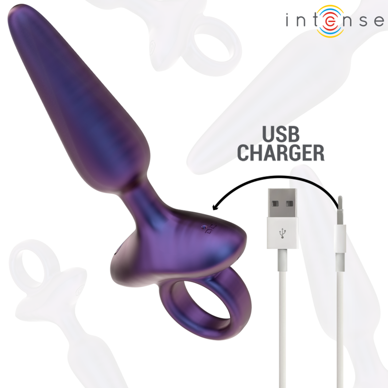 INTENSE - MARLON VIBRANTE ANAL PLUG MODELLO 4 TELECOMANDO - INTENSE ANAL TOYS | Lingerie Harness Boutique