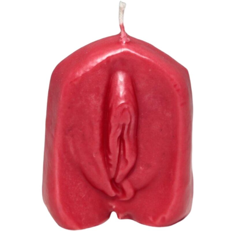 DIABLO PICANTE - CANDELA A FORMA DI VAGINA ROSSO - DIABLO PICANTE | Lingerie Harness Boutique
