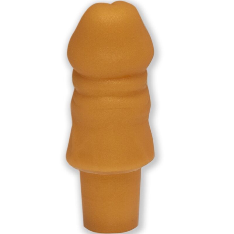 DIABLO PICANTE - TAPPO DORATO A FORMA DI PENE - DIABLO PICANTE | Lingerie Harness Boutique