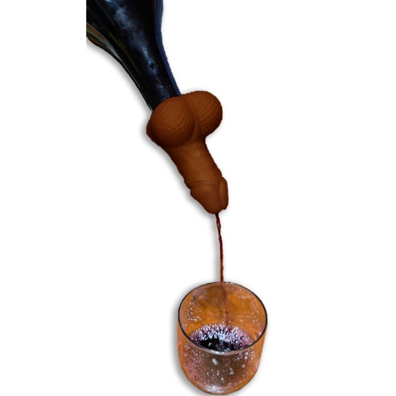 DIABLO PICANTE - DECANTER PER VINO A FORMA DI PENE MULATTO - DIABLO PICANTE | Lingerie Harness Boutique