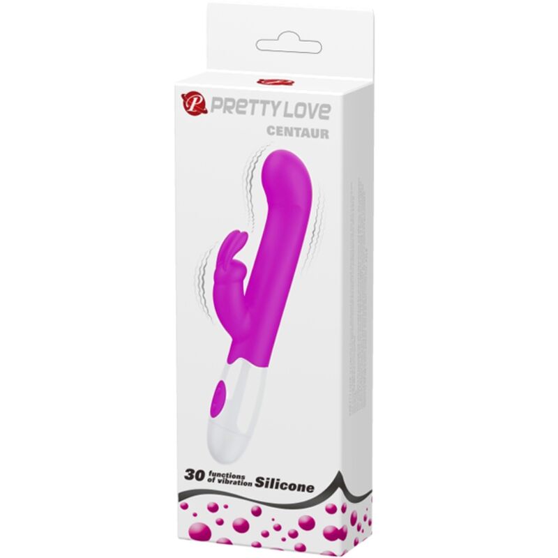 PRETTY LOVE - VIBRATORE CENTAUR CONIGLIO 30 MODALITÀ DI VIBRAZIONE VIOLA - PRETTY LOVE | Lingerie Harness Boutique
