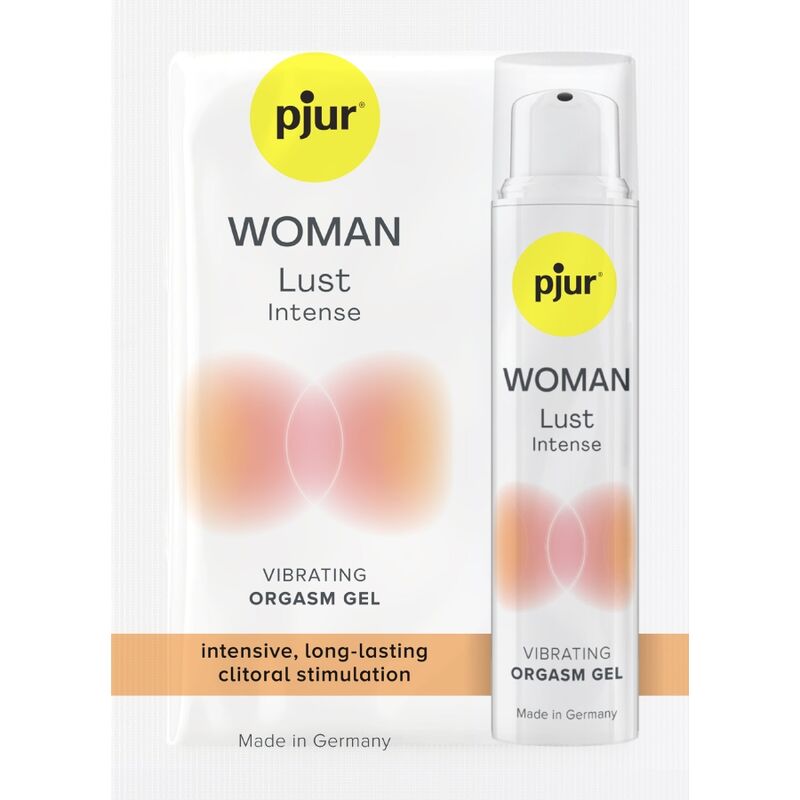 PJUR - WOMAN LUST GEL VIBRANTE INTENSO MONODOSE PER ORGASMO 1,5 ML - PJUR | Lingerie Harness Boutique