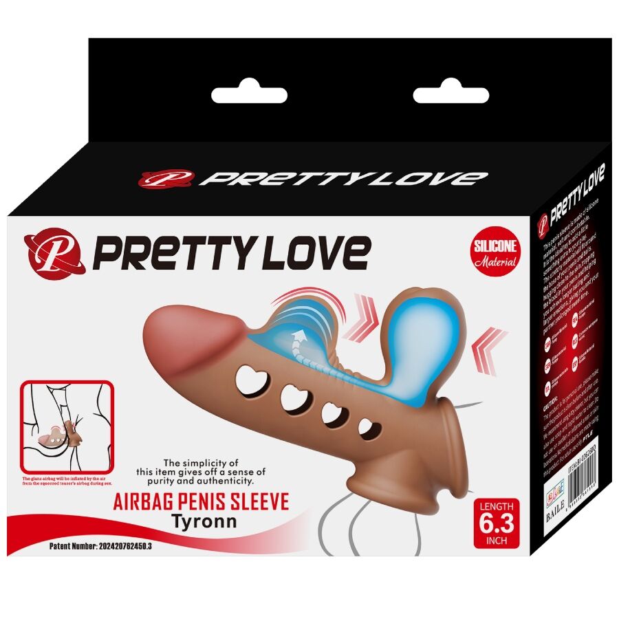PRETTY LOVE - GUAINA PER PENE TYRONN CON AIRBAG - PRETTY LOVE | Lingerie Harness Boutique