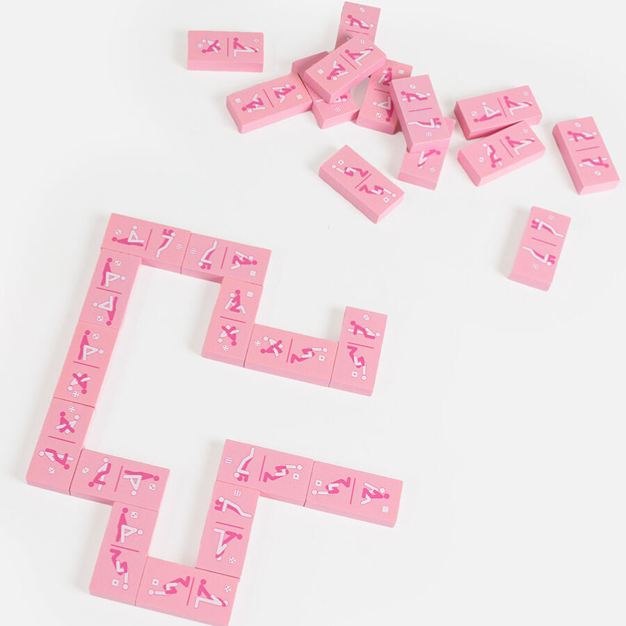 SECRETPLAY - GIOCO DI LEGNO KINKY DOMINO - SECRETPLAY 100% GAMES | Lingerie Harness Boutique