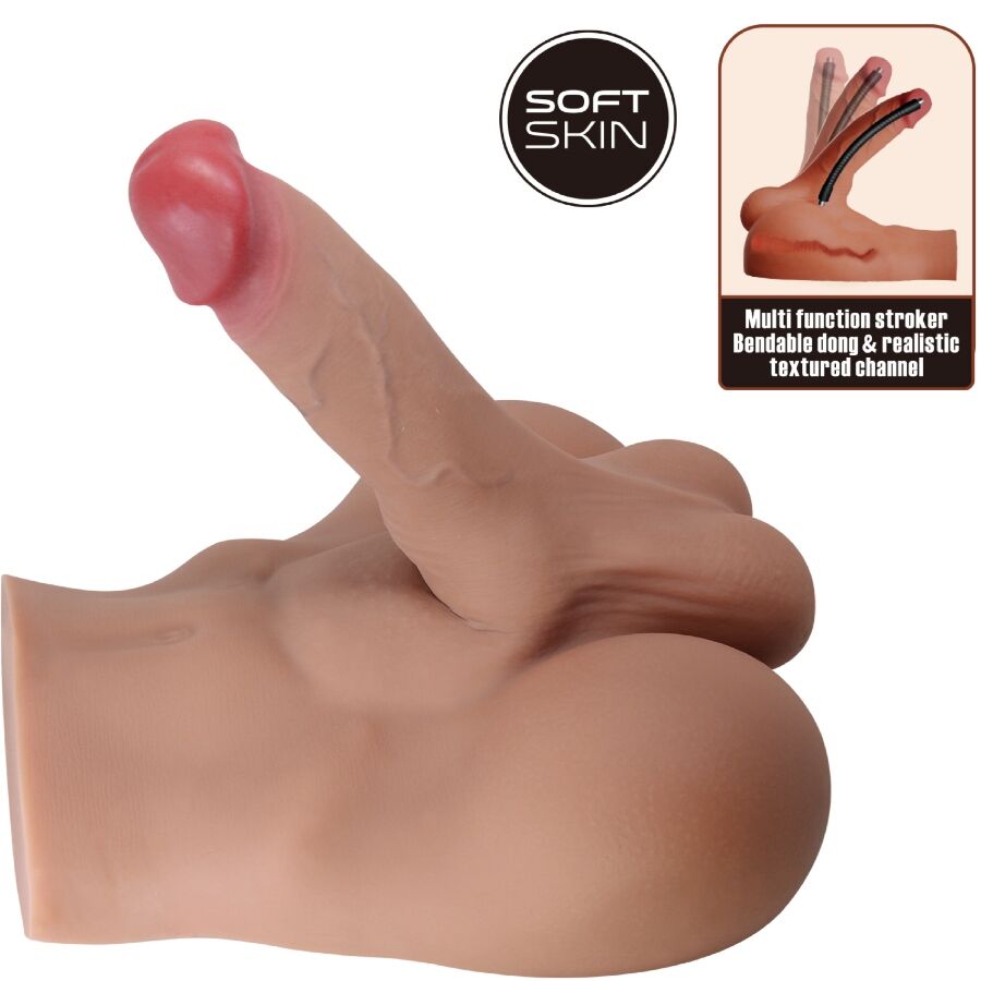 CRAZY BULL - RHYNE BACK MASTURBATORE NATURALE REALISTICO - CRAZY BULL | Lingerie Harness Boutique