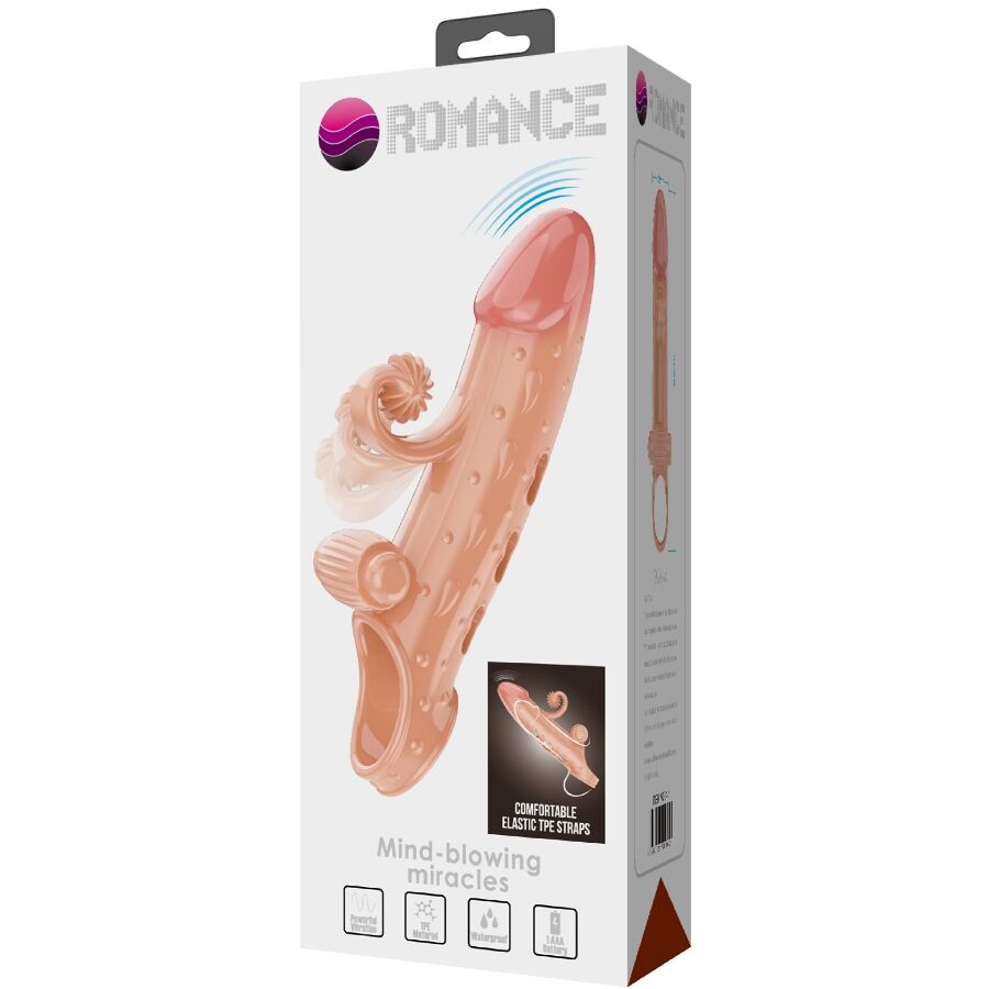 ROMANCE - GUAINA PER PENE VIBRANTE NATURALE - ROMANCE | Lingerie Harness Boutique