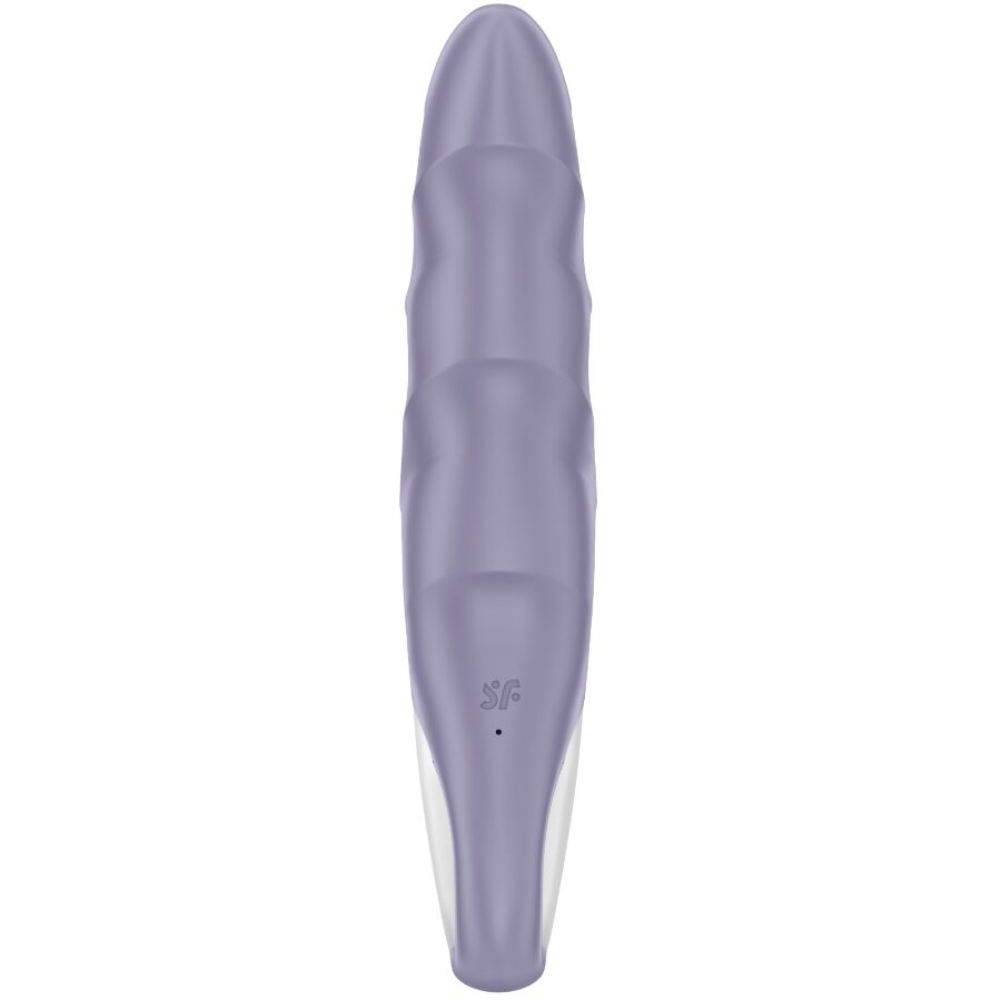 SATISFYER - VIBRATORE A POMPA D'ARIA 1 VIBRATORE GONFIABILE PUNTO G VIOLA - SATISFYER VIBRATOR | Lingerie Harness Boutique