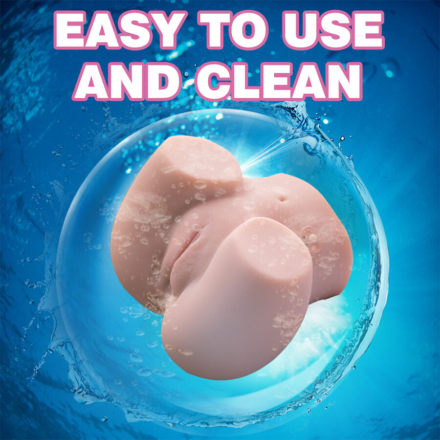 XISE - CONNIE BACK MASTURBATOR VAGINA E ANO REALISTICO MULTIPOSIZIONE CON VIBRAZIONE - XISE | Lingerie Harness Boutique