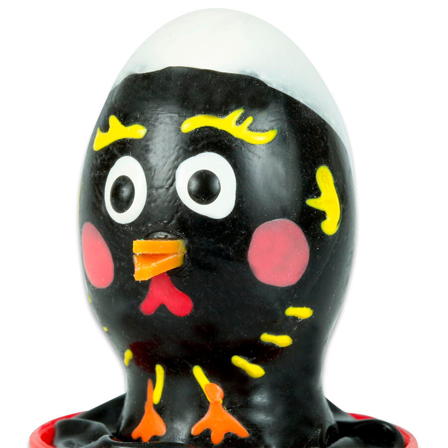 CONDOMERIE - PRESERVATIVI NOVITÀ DIPINTI A MANO POLLO NERO - CONDOMERIE | Lingerie Harness Boutique