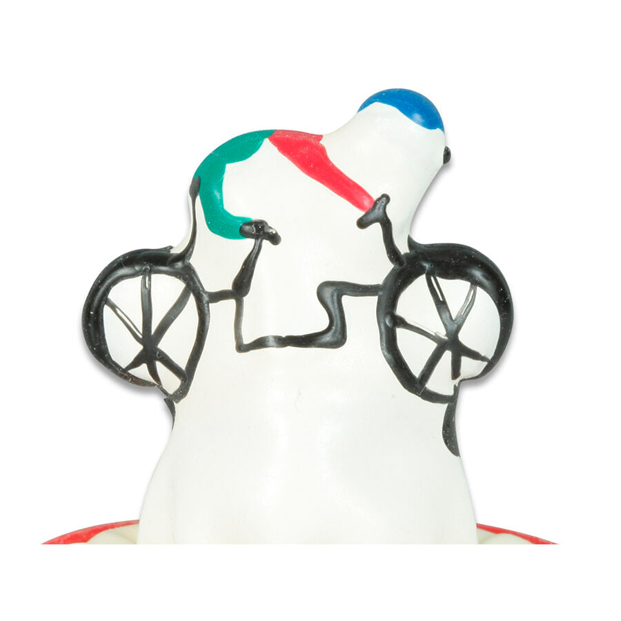 CONDOMERIE - PRESERVATIVI NOVITÀ DIPINTI A MANO BICICLETTA - CONDOMERIE | Lingerie Harness Boutique