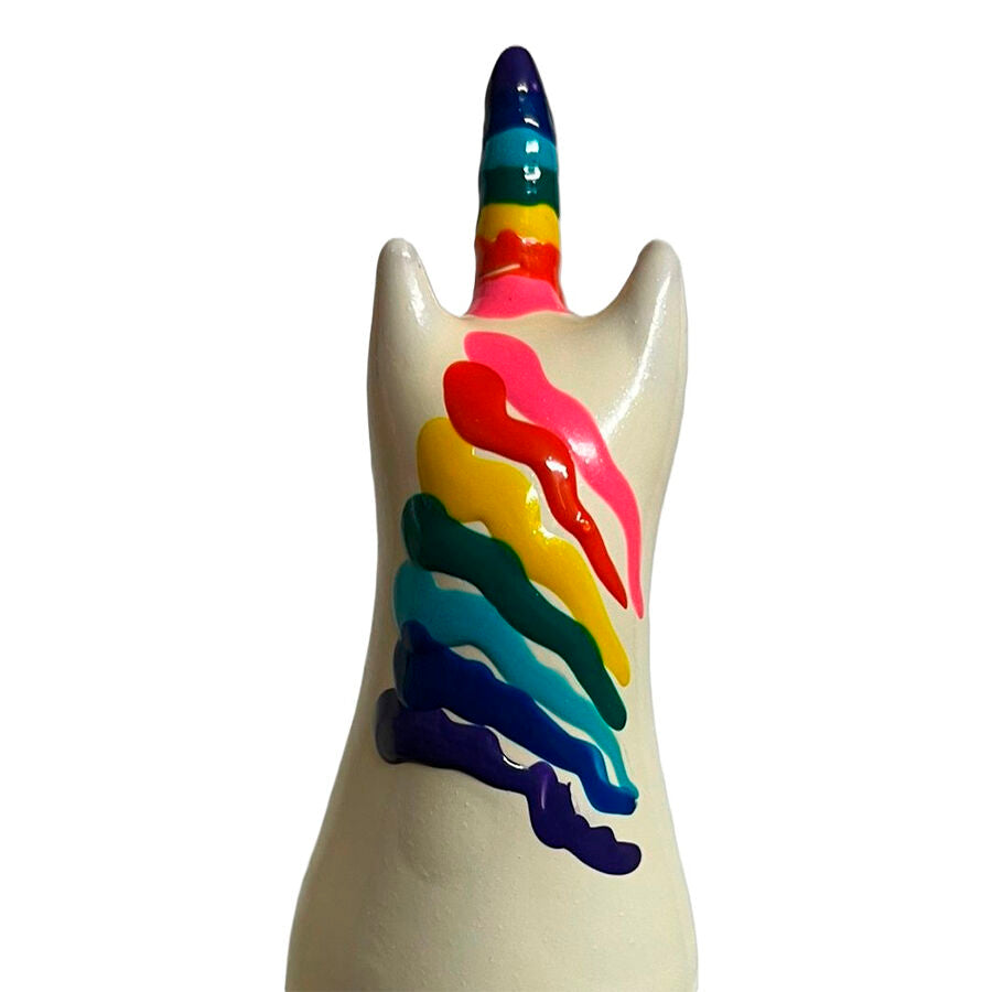 CONDOMERIE - PRESERVATIVI NOVITÀ DIPINTI A MANO UNICORNO ARCOBALENO - CONDOMERIE | Lingerie Harness Boutique