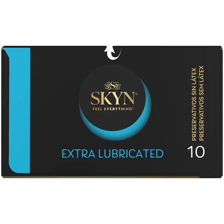 SKYN - PRESERVATIVO EXTRA LUBRIFICATO 10 UNITÀ - SKYN | Lingerie Harness Boutique