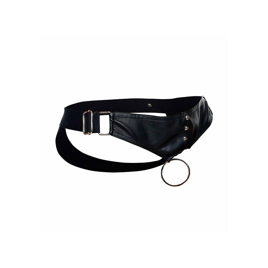 MOB - DNGEON JOCKSTRAP CON ANELLO PER IL PENE TAGLIA UNICA - MOB | Lingerie Harness Boutique