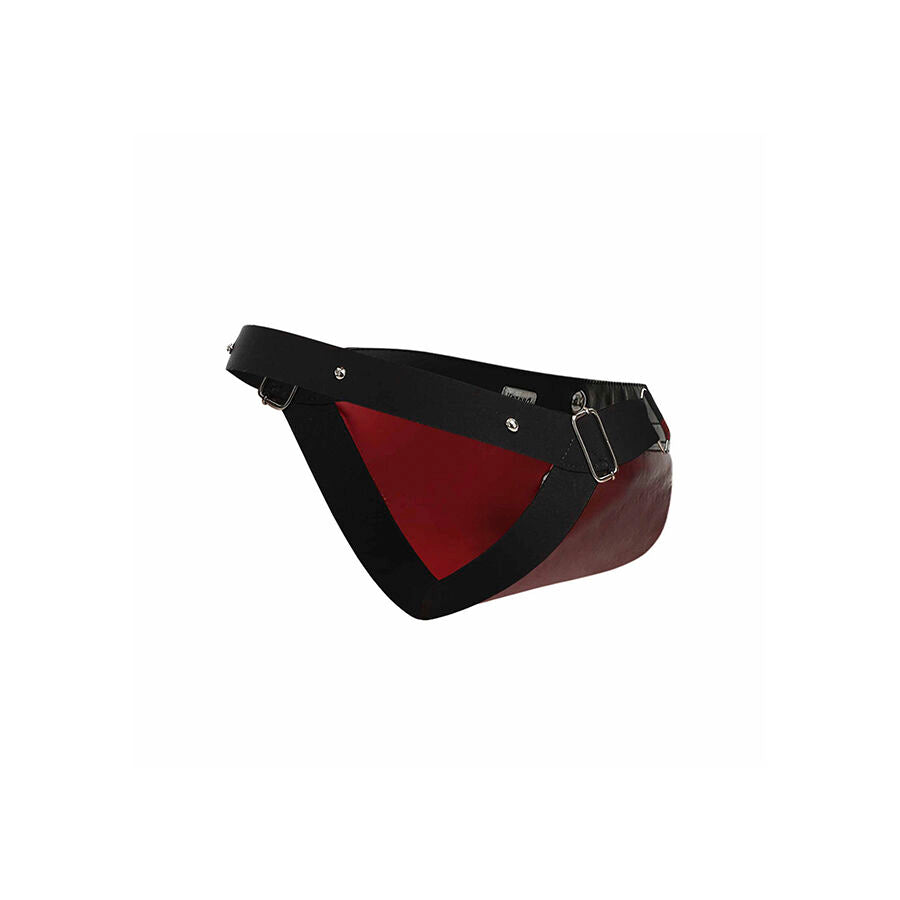 MOB - DNGEON JOCKSTRAP ANELLO PER IL PENE ROSSO TAGLIA UNICA - MOB | Lingerie Harness Boutique