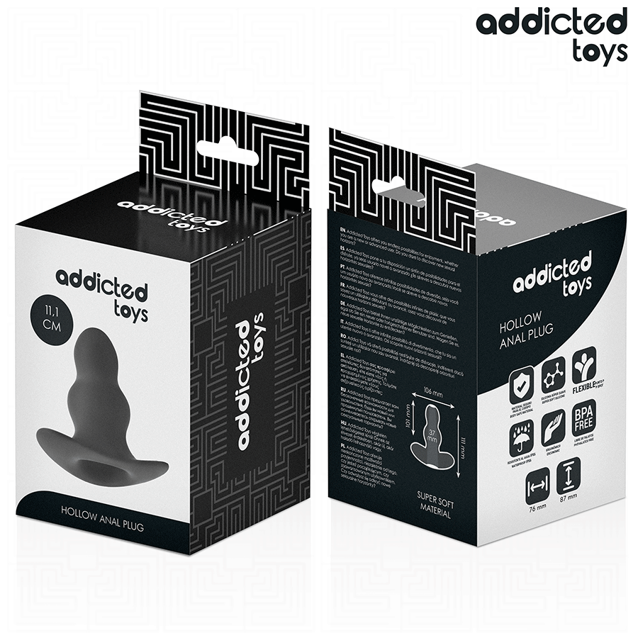 ADDICTED TOYS - TAPPO ANALE CAVO TAGLIA L 11,1 CM - ADDICTED TOYS | Lingerie Harness Boutique