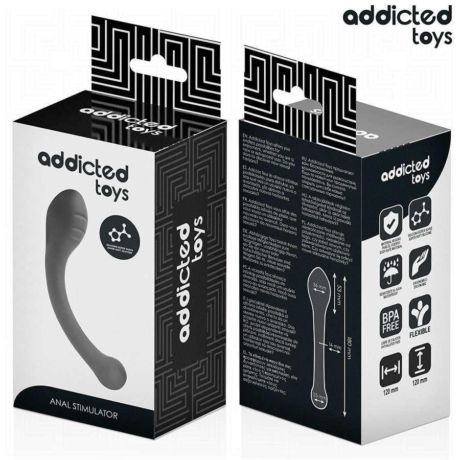 ADDICTED TOYS - STIMOLATORE ANALE 18 CM - ADDICTED TOYS | Lingerie Harness Boutique