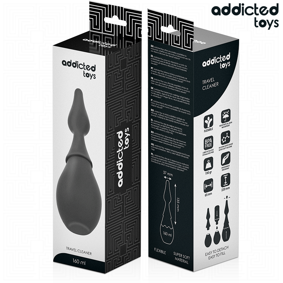 ADDICTED TOYS - DETERGENTE DA VIAGGIO MODELLO 1 - ADDICTED TOYS | Lingerie Harness Boutique