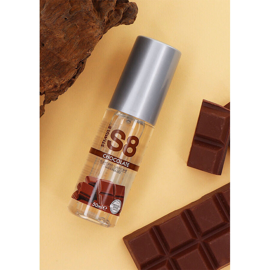 STIMUL8 - S8 LUBRIFICANTE AL CIOCCOLATO 50 ML - STIMUL8 | Lingerie Harness Boutique