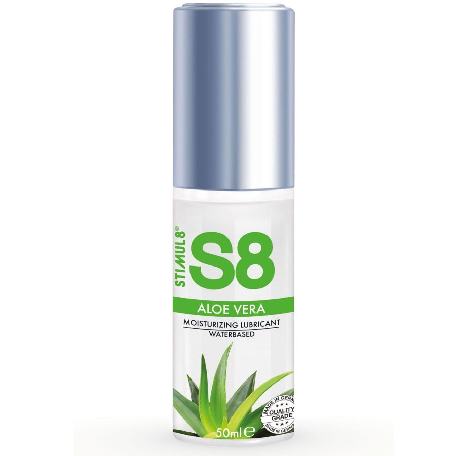 STIMUL8 - S8 LUBRIFICANTE ALL'ALOE VERA 50 ML - STIMUL8 | Lingerie Harness Boutique