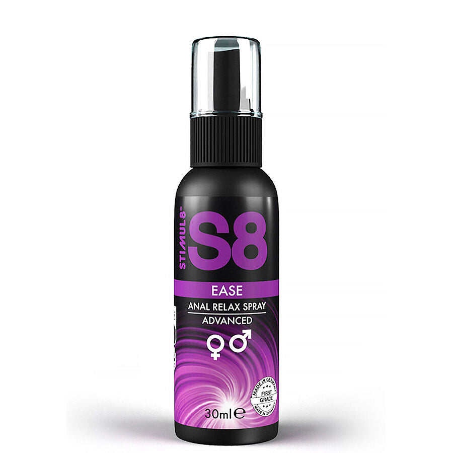STIMUL8 - S8 EASE SPRAY RILASSANTE ANALE 30 ML - STIMUL8 | Lingerie Harness Boutique